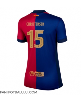 Barcelona Andreas Christensen #15 Tricou Fotbal Replică 2024-25 Femei Acasa